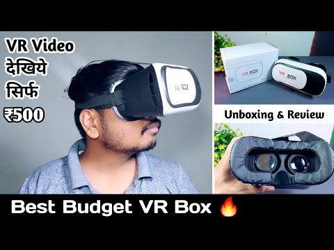 VR Box Unboxing And Review in Hindi 🔥| Cheap and best Vr Headset | Virtual Reality Glasses