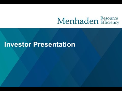 Menhaden Resource Efficiency - Investor Update Webinar - Tuesday 24th September