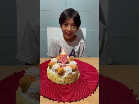 Just the five of us .. My youngest eight birthday 🎉 part two #birthday #shortvideo #happybirthday