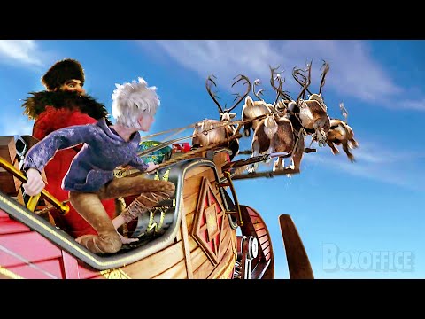 Onboard Santa's Sleigh! | Rise of the Guardians  | CLIP