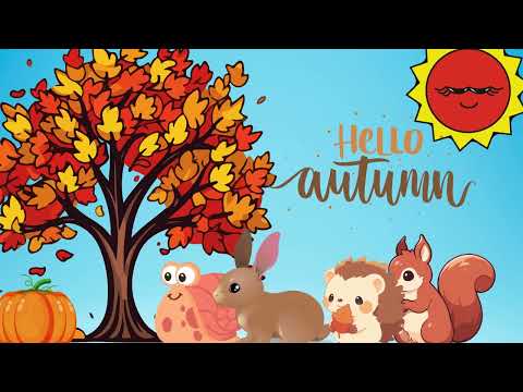 Autumn Song Summer Song l Seasons Song | Bye Summer, Hi Autumn"Kids Song Changing Seasons |Educastle