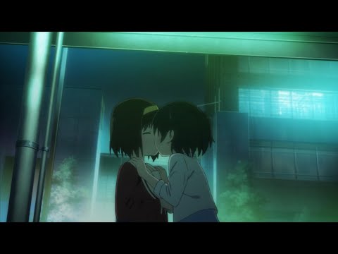 Anime girl kiss girl #24 | Lesbian kiss