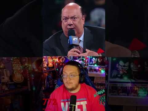 Heyman was not holding back!! #wwe #wwereaction #shorts #reaction