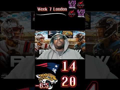 NFL London Prediction. Who ya got? #patriots or #jaguars. #NFL #London #Football #newengland #Duval