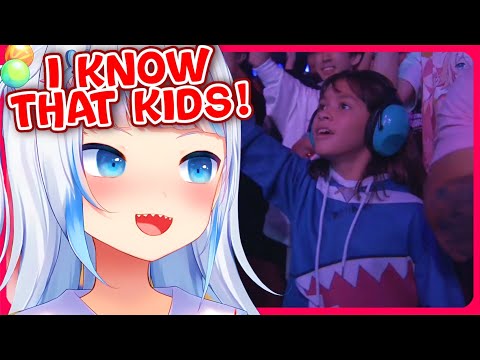 Gura's take on the kid who wore her hoodie to the concert【Hololive EN】