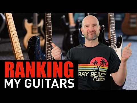 WORST to BEST: Ranking My Electric Guitar Collection! (What will Go?)