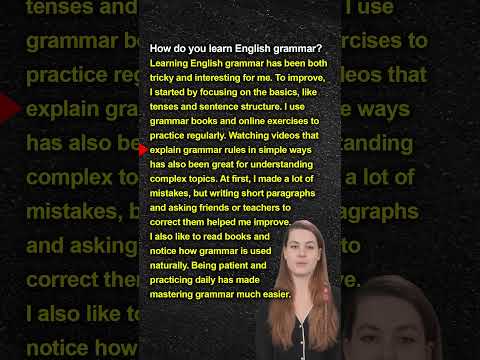 Improve Your English Grammar Skills😃