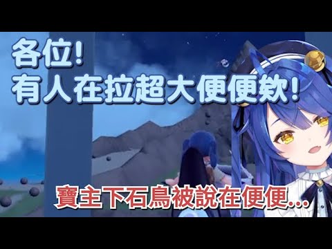 【彩虹社中文翻譯】堂堂寶主的落石被阿喵喵說是便便【天宮こころ/にじさんじ】