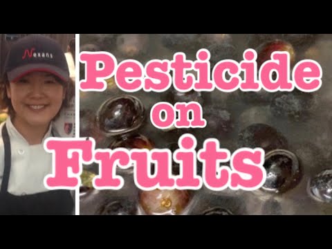 How to clean pesticides on the fruits and vegetables at home