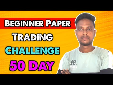 Beginner Paper Trading 50 Day Challenge | Option Trading