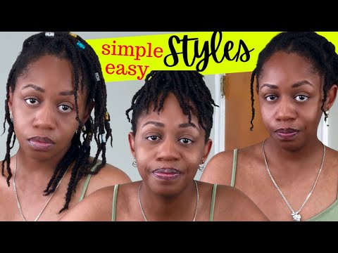 4 QUICK and EASY Hairstyles on 4C Natural Hair