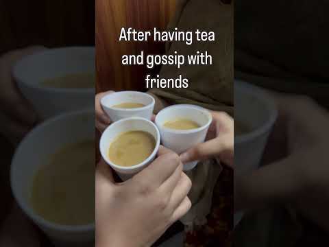 Gossip tea with friends funny videos on internet