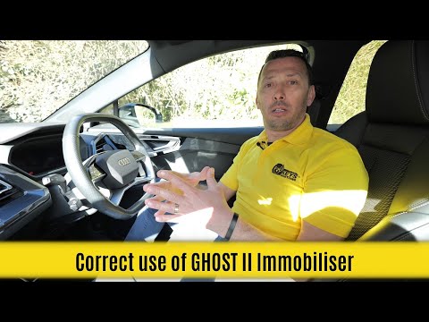 GHOST II Immobiliser - correct use