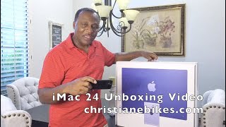 Unboxing the all new 2022  iMac 24