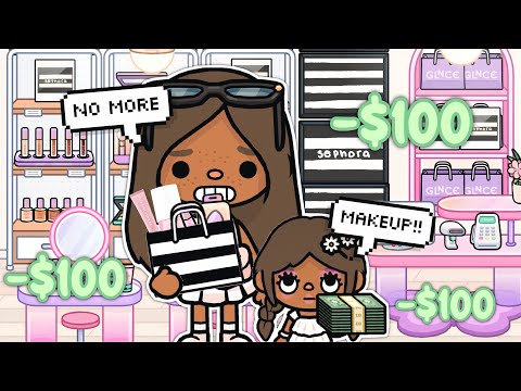 MY DAUGHTER IS A SEPHORA KID.. 👧🏼 | VOICED 📢 | TOCA LIFE WORLD ROLEPLAY