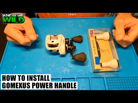 How to Install Gomexus Power Handle on Baitcasting Reel | Easy Step-by-Step Tutorial