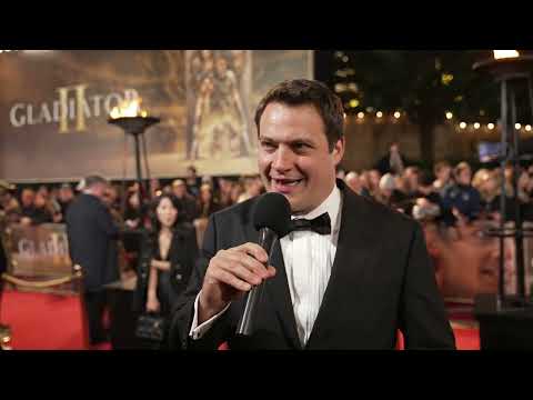 Gladiator II London Premiere - itw Michael Pruss (Official video)