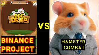 HAMSTER COMBAT VS BINANCE GAME #taptoearnmining GAME.WHICH IS BETTER?