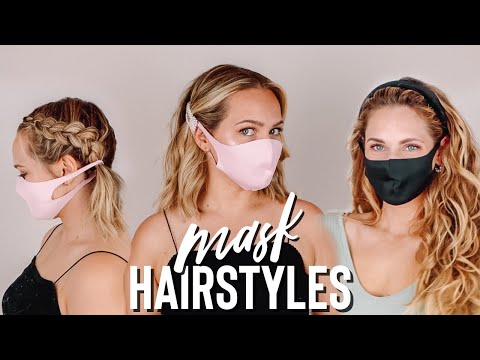 Cute hairstyles to wear with a mask - Kayley Melissa