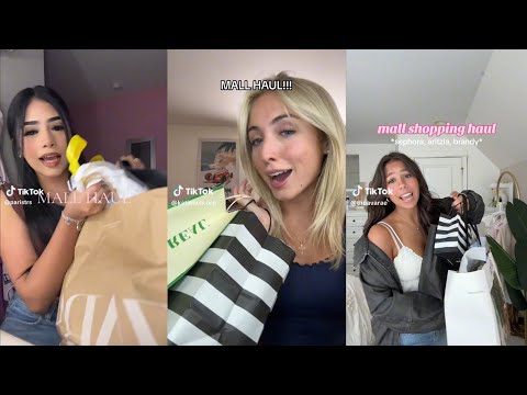 Mall haul - TikTok compilation 🛍️😋