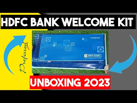 HDFC Preferred Saving Account Welcome Kit Unboxing | Premium Benefits |