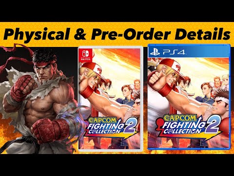 Capcom Fighting Collection Vol 2 Physical Edition & Pre-Order Bonus Details