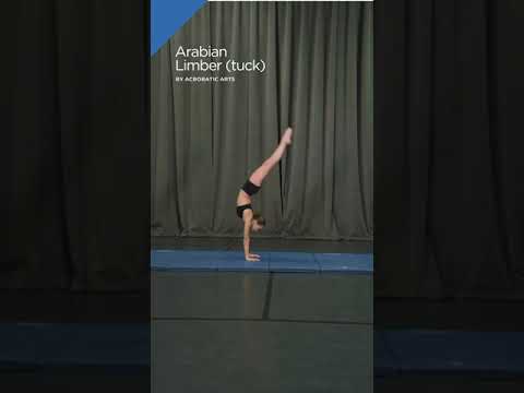 🤸‍♀️✨Skill Feature: Arabian Limber (Tuck)! #limbering #acroarts #acroskills #acrosyllabus #acrodance