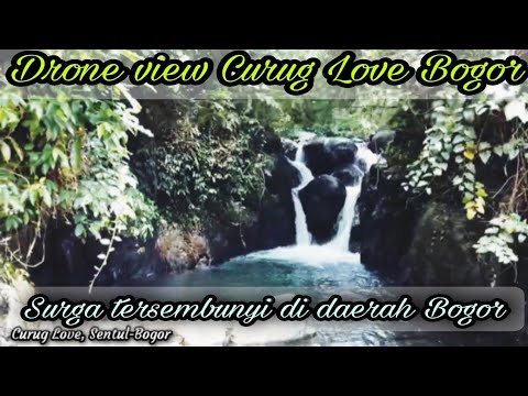 Drone View Curug Love Bogor