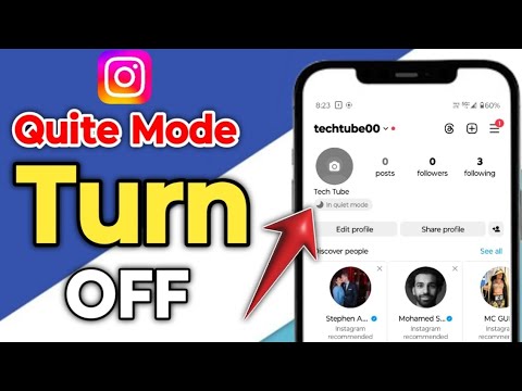 How To Remove QUITE MODE on Instagram || How To Turn Off QUITE MODE in Instagram | 2024