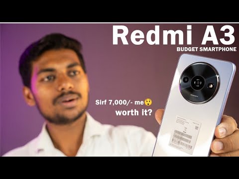 Budget Smartphone // sabse sasta smartphone // Redmi A3