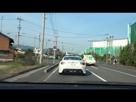 安全運転　小学生の集団登校