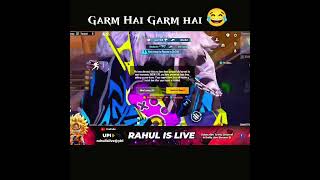 Garm hai Garm hai 😂😂😂#bgmirankpushstream #pubgmobile #bgmilive #pubg #livegaming #rankpush #tranding