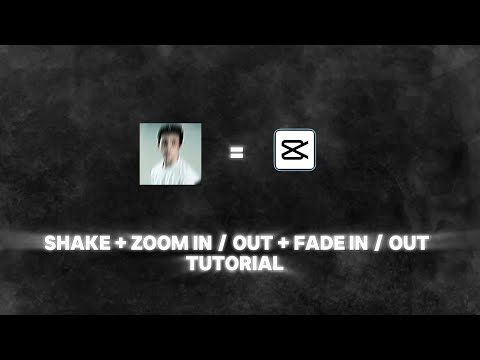 Shake + Zoom in / out + Fade in / out; TUTORIAL // {requested}