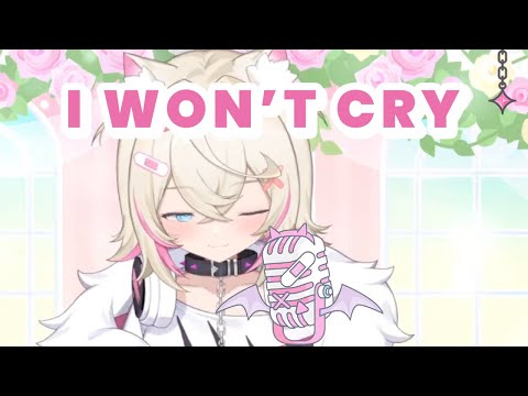 Proceeds to cry right after... Mococo is such a sweet child, bless her.