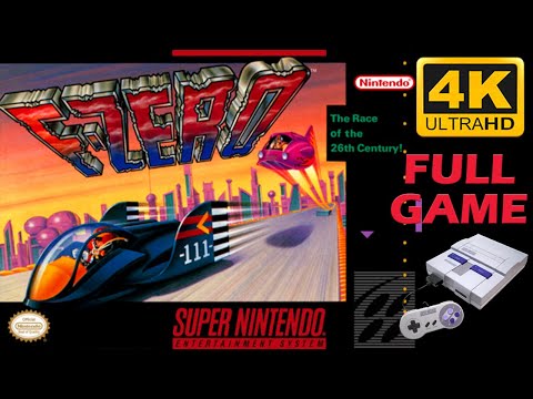 F-Zero [SNES] - Full Game Walkthrough / Longplay (4K60ᶠᵖˢ UHD)