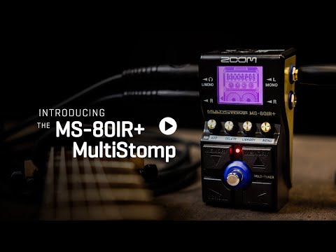 Introducing the Zoom MS-80IR+ MultiStomp