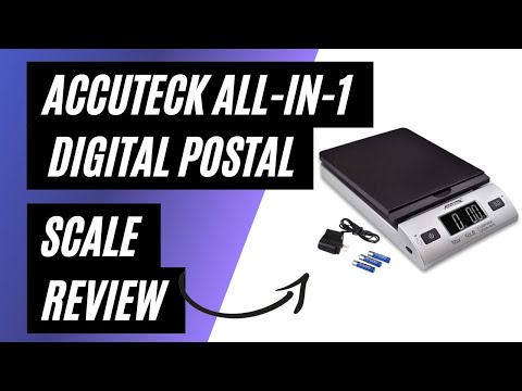 ACCUTECK All-in-1 50 lbs Digital Postal Scale Review: Reliable & Accurate!