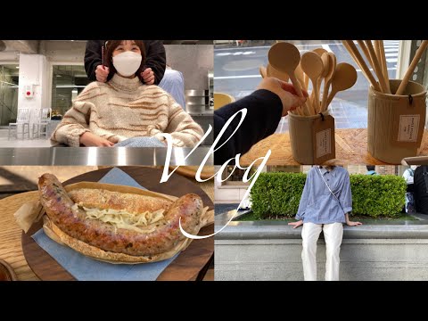 【vlog】ユニバ、代々木周辺🌳お買い物🧳モーニング、美味しいカレーランチ🍛