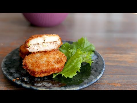 Racine de Lotus au Thon | Recette Japonaise | wa's Cuisine | 蓮根のハサミ揚げ