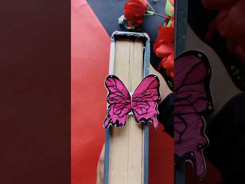 Easy Butterfly Bookmark Making Idea| Paper Bookmark| Easy paper craft