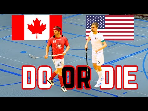 CANADA vs. USA | World Floorball Championship QUALIFIERS!