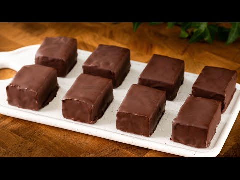 🥛Mix condensed milk and chocolate! 🍫The best no-bake German dessert! Minimal ingredients!