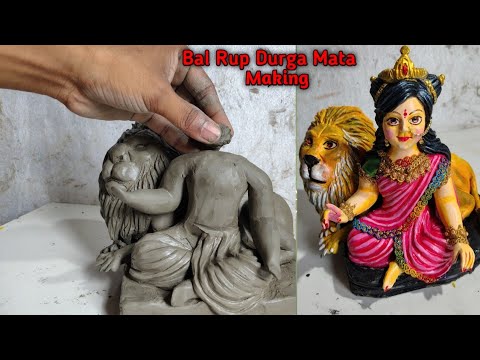 दुर्गा माता बनाने सीखें 2024 || Durga ji ki murti banane sikhe || durga mata murti making