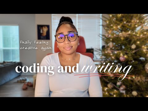 day in my life as a writer and developer | creative vlog