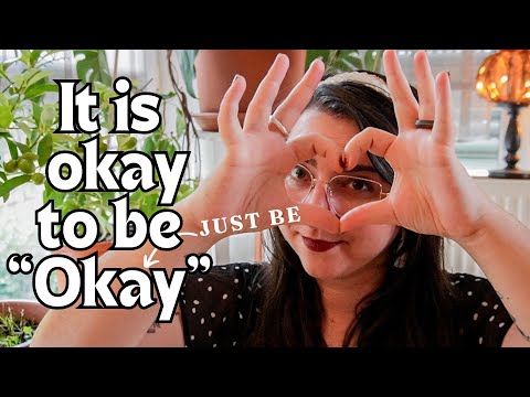 It Is Okay To Be...okay - 3 Self-Care Ideas - Finding Strength in the ‘Okay’ Moments Together ❤️