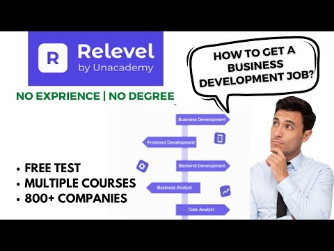 Get a job in Business Development | Free test to get a high-paying job | Relevel by Unacademy