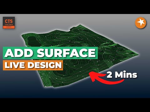 Causeway Live Design - Create Existing Surface