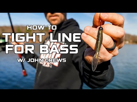 How To TIGHT LINE for BASS w/ John Crews