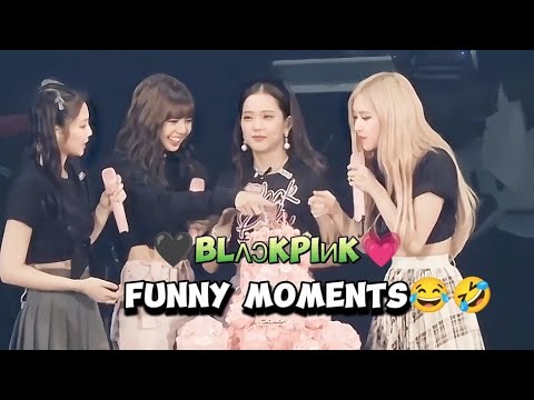 🖤BLΛƆKPIИK💗 || Funny Moments 😂🤣