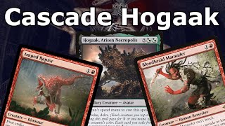 19 POWER ON TURN ONE!!!  Jund Cascade Hogaak (Legacy MTG)